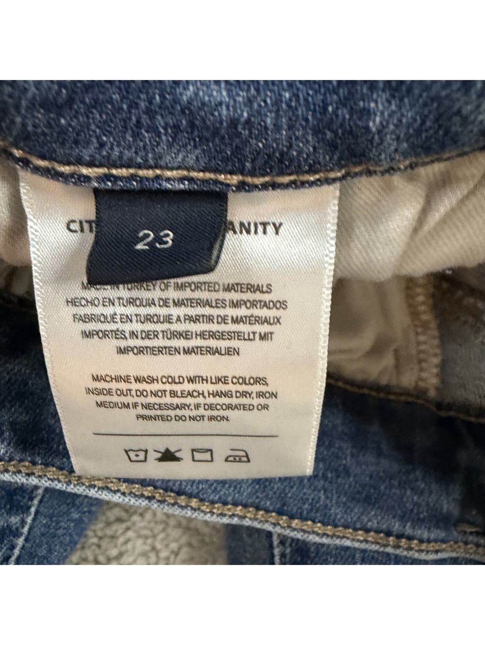 Citizens of Humanity Ella Premium Vintage Women's Size 23 Straight Leg Jeans - Picture 7 of 8